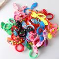 20Pcs Cute Small Rabbit Ear Hair Bands Girl Rubber Band Elastic Band Baby Headwear Korean Children Hair Accessories Ornaments. 