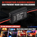 Flash Strobe Controller Flasher Module for LED Brake Tail Stop Light 12-16V. 
