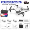 E88 Pro Drone Duale Camera With Fixed Height 4k Wide-angle Camera Aerial Photography Gesture Photo Mini Folding Quadcopter w/ Bag. 