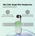 Anrushide K65 Lavalier Business Bluetooth 5.2 Headphone Incoming Call Remind Fashion Voice Noise life 20 Hours One-Click Photo Wireless Headset. 