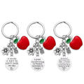 Cute Keychain For Teachers Birthday Key Ring Thank You Key Ring Stainless Steel Keychain Teaching Assistant Present. 