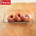 Pyrex Glass Baking Dish 1L High Boron Heat Resistant Glass Cake Plate Oven Bakeware Dessert Dish​ Kitchenware. 