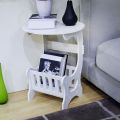 Modern Simple Nordic Bedside Table Bedroom Locker Bedside Small Cabinet Simple Living Room Creative Square Table. 