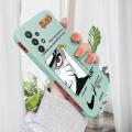 AMORVOR for Samsung Galaxy A32 4G Back Cover Anime Uzumaki Naruto Side design Soft Case Liquid Silicone Phone Cases. 