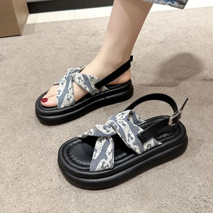 Large%20Size%20Women's%20Shoes%20Botton%20Width%20Fat%20Girl%2035-43%20Platform%20Roman%20Sandals%2041%20One-Suit%20Skirt%20Summer%20French%20Retro%20Beach%20Shoes%2042%20-%20Image%207