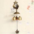 3 Bells Copper Wind Chime. 