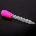 【Miga Plaza】5ML 5ML Pipette Dropper Feeding Medicine Liquid Eye Ear Pipette Silicone Plastic Dropper School Lab Experiment Supplies. 
