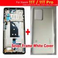 Best New Back Cover Housing For Xiaomi 11T Pro 5G + Front Middle Frame Plate Battery Rear Case Mi11T Glass Lid + Camera Lens. 