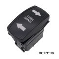 Car Rocker Toggle Turn Signal Switch Left Right Lachting Switch 12V-24v On-Off-On-off Yacht Self-locking Switch 5PIN LED 2_575L. 