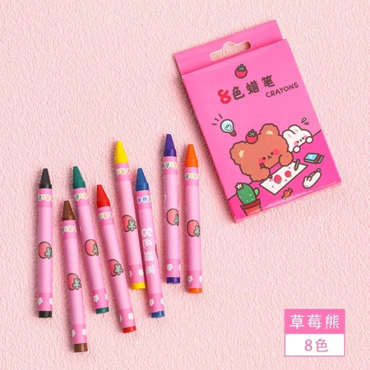 8/12Colors%20Crayons%20Pastel%20Art%20Pen%20Drawing%20Paint%20Graffiti%20Pen%20School%20Office%20Art%20Supplies%20Stationery%20Crayons%20for%20Kids%20-%20Image%205