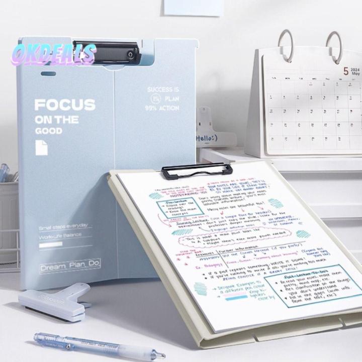Briefcases Writing Pad Stand File Folder Folding Clipboard A4 Board ...