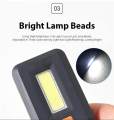 【ThinkWay】Portable keychain light led Flashlight mini torch light led tourch light powerful torchlight Camping Light Battery Powered Lamp LED Emergency Light Battery Lantern High Power Torch COB work light Keychain Flashlight. 