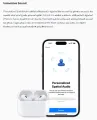 Airpods Pro 2nd Generation Wireless Earbuds with Touch Control, Wireless Charging Case, and Find My Device Feature for iOS and Android. 