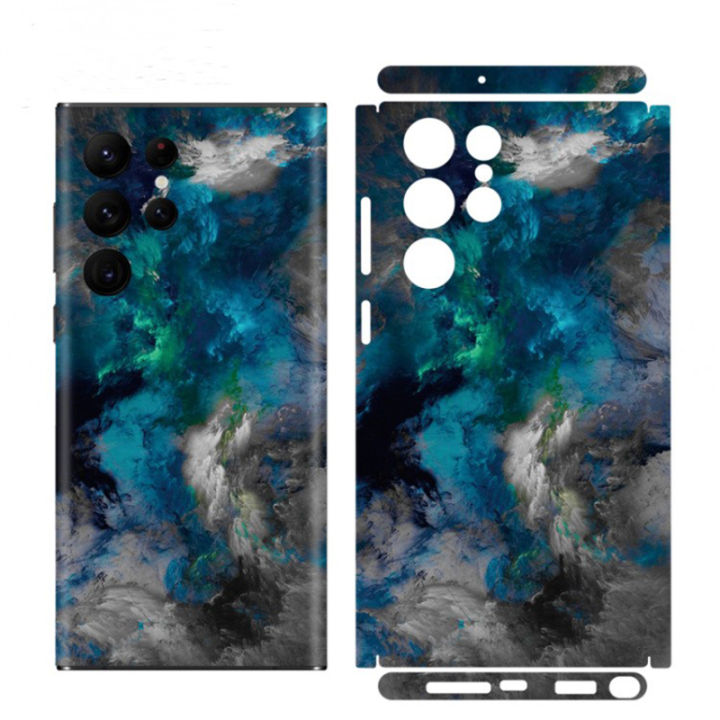 Decal Skin For Samsung Galaxy S24 S23 Ultra Plus Back Screen Protector Film Full Cover Wrap S24+ Durable Sticker