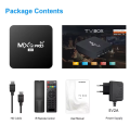 Android Smart 8GB 64GB TV Box MXQ-PRO, 4K Ultra HD Home Theater Media Player with HDR10, 3D Video Streaming, Pre-installed YouTube, Netflix, and More – High-Speed WiFi, Bluetooth, HDMI Support for Smooth Entertainment and Gaming. 