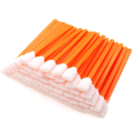 100Pcs Cleanroom Detailing Swab Sponge Sticks Industrial Dust-Free Cotton Swab for Inkjet Printer, Optical Instruments,Camera Sensors. 