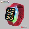 【ETOP】Fashion Children Color Luminous LED Digital Electronic Watch Student Kids Waterproof Wristwatch Sports Watch For Boys And Girls. 