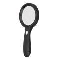 LED Magnifier, Ergonomic Round LED Magnifying Glass with Light for School. 