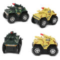 Military Tank Tumbling Tank, Bump and Go Action Toy Car For Kids. 