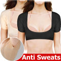 T-shirt Shape Sweat Pads Washable Underarm Armpit Sweat Pads Reusable Perfume Absorbing Guards Shield Desodorante for Women. 