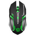 AZZOR Gaming Mouse 7-color Backlight Breath Rechargeable Wireless Comfort Gamer Mice for Computer Desktop Laptop NoteBook PC. 