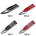 2pcs Sport VIP Turbo Metal Car Side Body Sticker Auto Rear Emblem Badge Decal. 