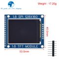 1/5PCS 1.8 Inch Serial SPI TFT LCD Module Display Adapter IC 128x160 Dot Matrix 3.3V 5V IO Inerface Cmmpatible For Arduino. 