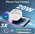 25W Apple Dock & PD USB-C to Lightning Cable – High-Speed Charging for iPhone & iPad. 