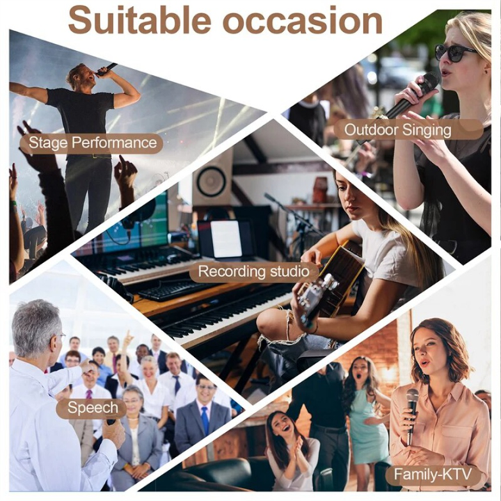 Wireless%20Microphone%20System%20XLR%20Mic%20Converter%20Adapter%20UHF%20Automatic%20Transmitter%20Setup%20for%20Condenser%20Dynamic%20Mic%20Metal%20-%20Image%203