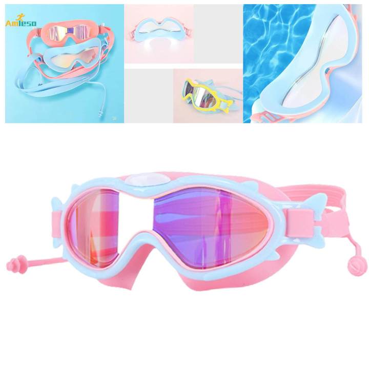 Occhialini Da Nuoto Zeligerstar Per Bambini 6-14 Anni – Antiappannamento, Impermeabili, Protezione UV – Visione Ampia E Cinghie Morbide – Ideali Per Maschi E Femmine
