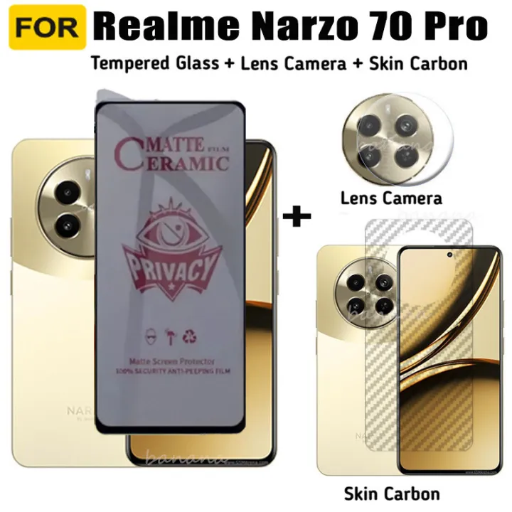 For%20Realme%20Narzo%2070%20Pro%20Ceramic%20Matte%20Soft%20Film%20Realme%20Note%205%20Realme%20C53%20C51%20Anti%20Peeping%20Tempered%20Film%20Realme%2012+%2011%204G%205G%20Matte%20Full%20Screen%20Protector%203%20in%201%20Camera%20Lens%20Protecto%20-%20Image%203