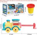 Train noodle machine 3d color mud DIY. 