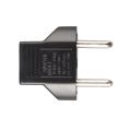 ⚡EU Adapter Plug 2 Flat Pin To EU 2 Round Pin Plug Socket Power Charger Plug Adaptor Convertor Travel Adapter. 