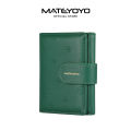 MATEYOYO Women's Wallet Imprint Wallet Simple Fashion Purse Large Capacity Money Bag Embossing Female Short Wallet Ladies Money Bag Chic Card Holder. 