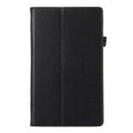 （COD)For Amazon Kindle Fire HD8 (2017) Litchi Texture Horizontal Flip Leather Case with Holder. 