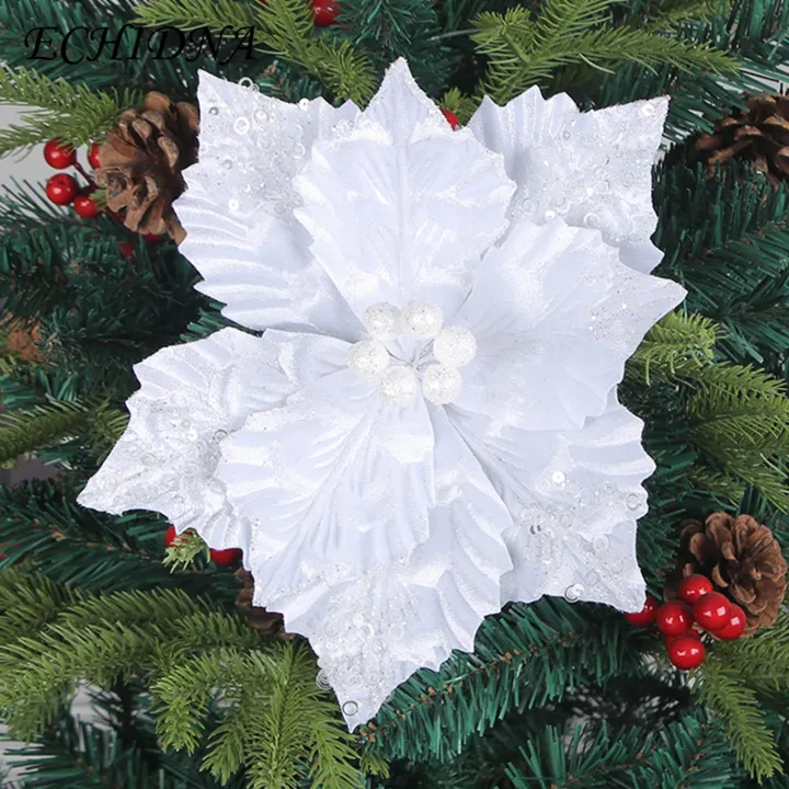 Durable%20Artificial%20Flowers%20for%20Christmas%20Sparkling%20Christmas%20Glitter%20Artificial%20Flower%20Red%20Golden%20White%20Holiday%20Decoration%20Reusable%20Wired%20Xmas%20Tree%20Wreath%20Fake%20Flower%20Party%20Supplies%20Artificial%20-%20Image%209