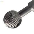 Ball Gouge Spherical Spindles Shaped Wood Gouge Power Carving Attachment for Angle Grinder 14mm. 
