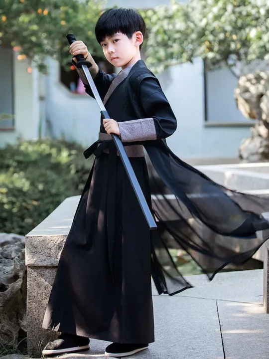 Hanfu%20Boy's%20Spring%20and%20Autumn%20Children's%20Ancient%20Costume%20Chivalrous%20Costume%20Winter%20Boy's%20Chivalrous%20Style%20Bamboo%20Hat%20Student%20Chinese%20Costume%20-%20Image%204