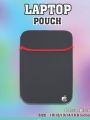Apple logo Printed Black colour Reversible laptop Pouch/Sleeve for 10/13/14/15.6 Inch laptops. 