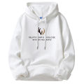 Heavy Men's Hooded Sweater Winter Fleece-lined Thickened Pleuche Hoodie round Neck Fashion Brand Couple Hoodie. 