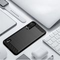 Leweisi Carbon Fiber Bumper Phone Case For Xiaomi CC9 / A3 Lite / Mi 9 Lite Back Cover Coque Shockproof Protective. 