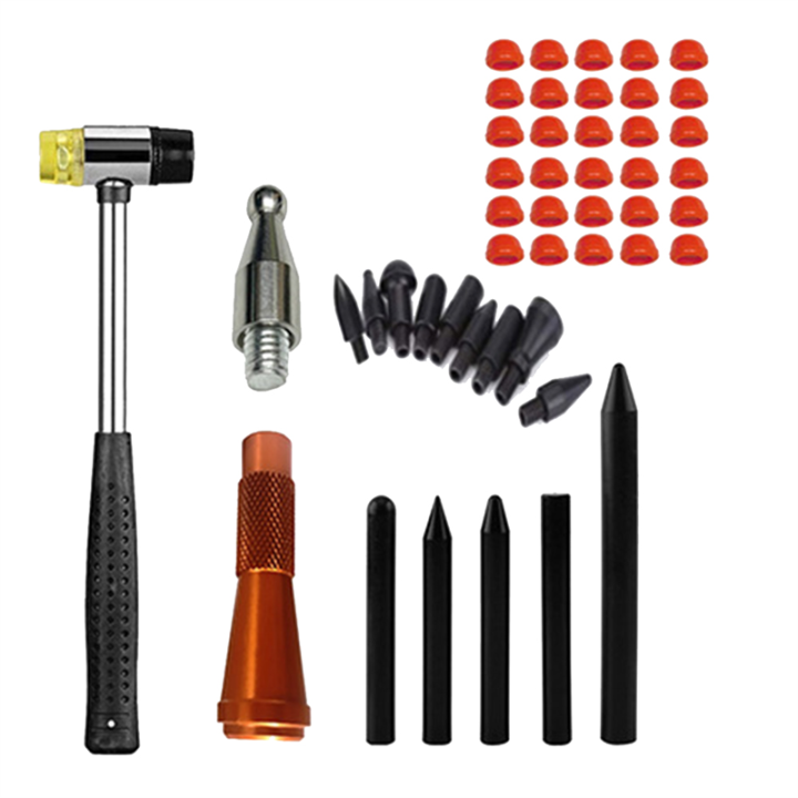 Car Dent Hammer Pen Repair Dings Removal Tools Hail Bulge Remover Tap ...