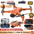 LYZRC L900 PRO GPS Drone 4K Professional HD Dual Camera 5G WIFI Brushless Motor FPV Quadcopter Foldable Aerial Photography Drone. 