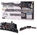 Train Set - Rail King - 19pcs Set - Large Size - Battery Operated Toy Train With Track. 