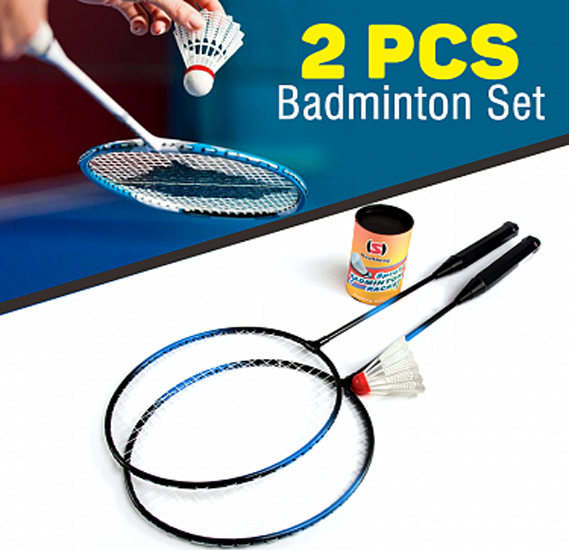 Badminton Racket-2 pcs Cheap Product Normal quality