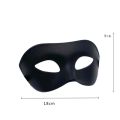 【hot】 Half Face Phantom Masquerade Cosplay Mask PVC Steampunk Plastic Men/Women Punk Carnival Costume Props The Phantom Dancer Mask. 