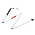 Visually Impaired Crutch Cane Blind Walking Stick Walker Aluminium. 