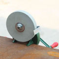 Manual Hand Grinder Polishing Machine for Household Scissor Knife Blade Grinding with Grinding Wheel - 5". 