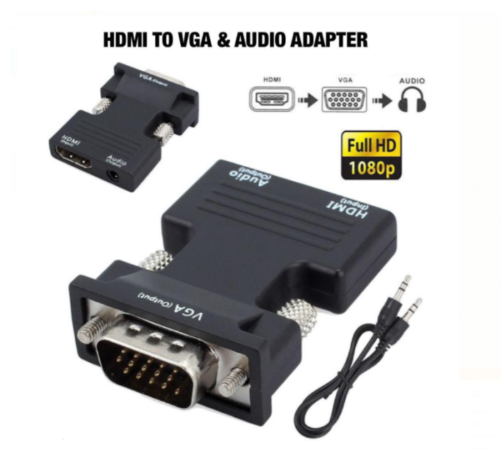 HDMI to VGA Adapter / Convertor