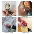 Mini Drill Electric Power 10W 3.6V 15000 r/min for Carving/Grinding/Sharpening/Cleaning, Rotary Tool Kit Handle Drill Home DIY with Driver Set and Project Kit. 